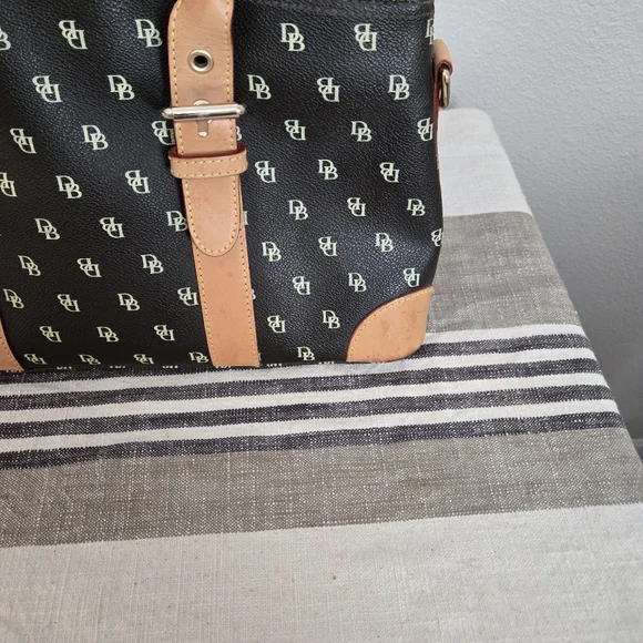 Dooney & Bourke Dark Brown and Tan Satchel, 4 Piece Set! - Picture 14 of 16